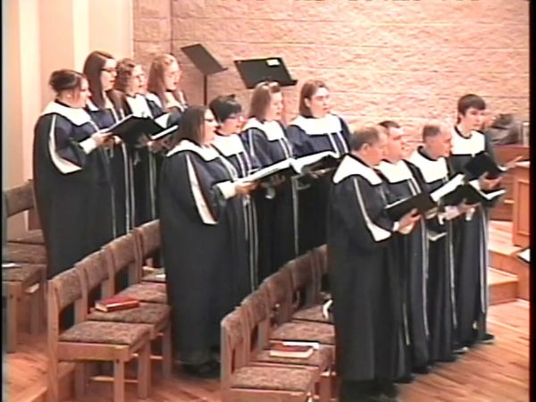 Ash Wednesday Choir Rehearsal