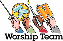 New Design for 9:30 AM Worship Team